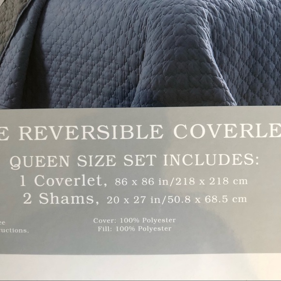 Bella Russo Bedding Bella Russo Combo Queen 3 Piece Reversible